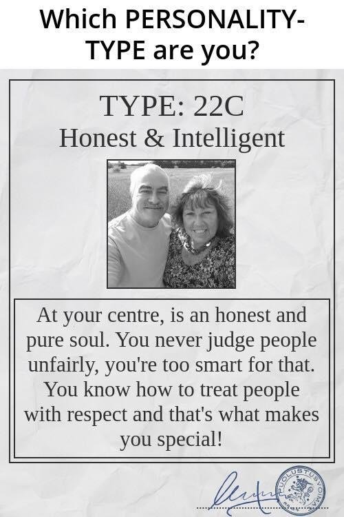 Which PERSONALITY-TYPE are you?