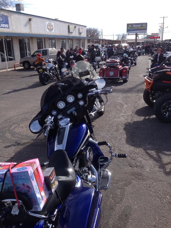 Toy Run time here in New Mexico. Gotta help the little ones have a Merry Christmas!