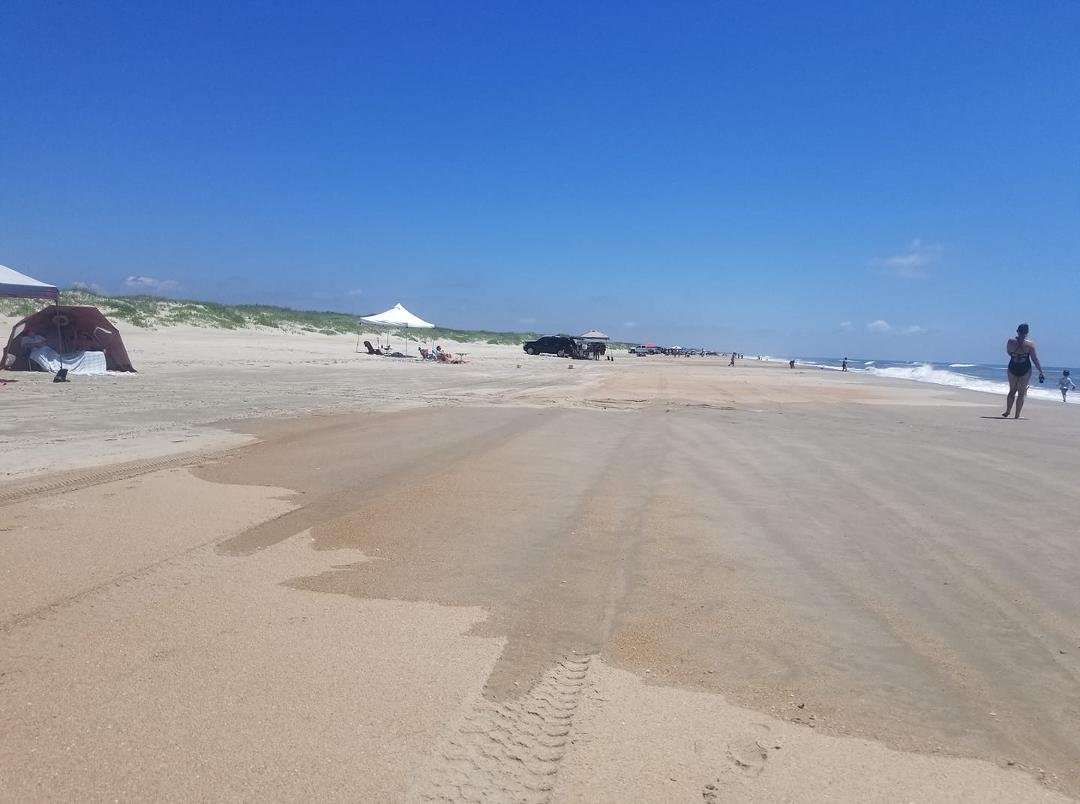 A beautiful day at ramp 72 Ocracoke. Too bad I am by myself.