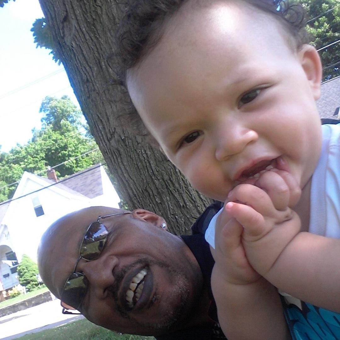 Today is my grandsons first b-day!! What a blessing.He is the man! Love u Mas 4/ever!
