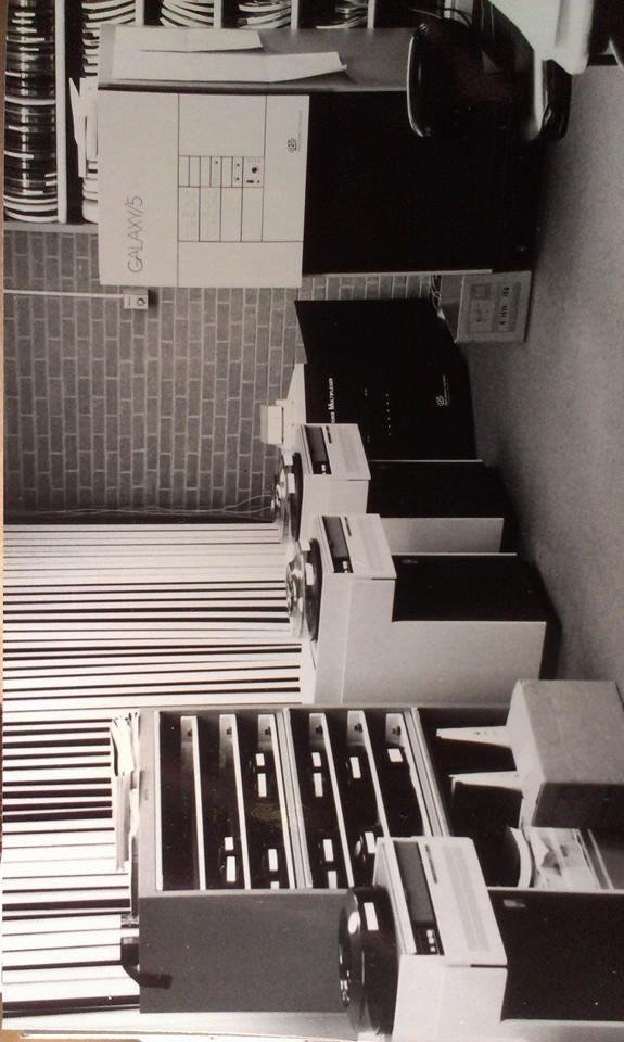 Throwback Thursday - the first computer system I ever worked on, back in the late 70's - a galaxy/5 system. Check out those disk drives!!