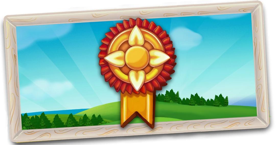 Ruth has won the First Ribbon of the Milk Achievement in Family Barn! Have you started collecting Achievements yet? (Click on the picture or text to collect the gift.)
