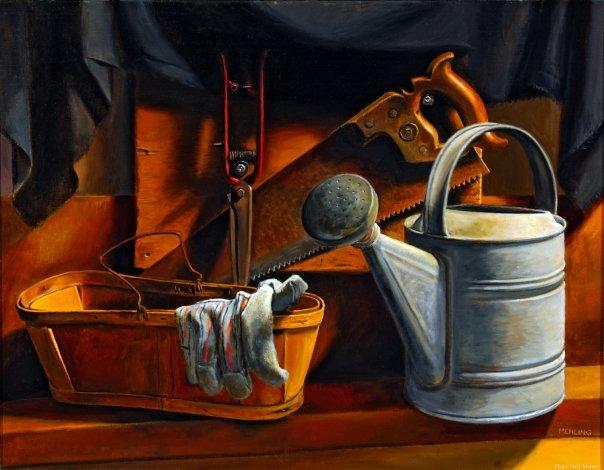 Garden Glove
Oil on canvas.