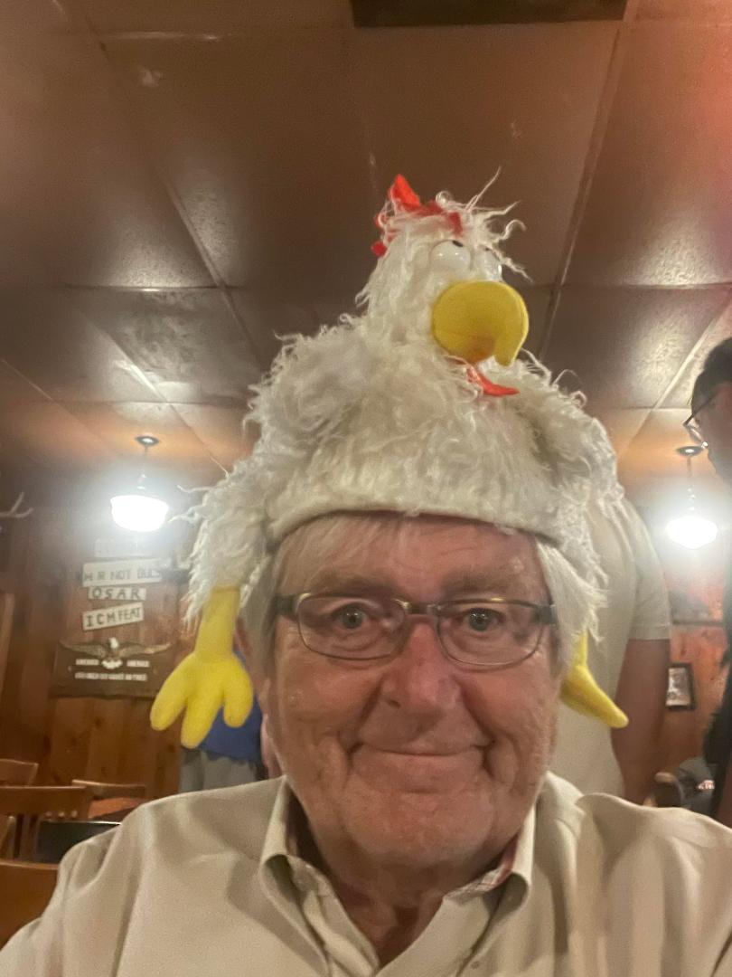 When you celebrate your 75th birthday at Babes Chicken You just have to OWN IT!!!
