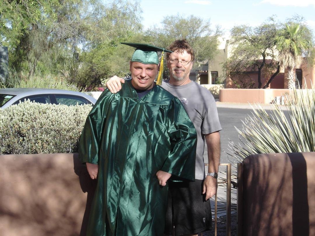 WOOHOO!!!!!! HE DID IT!!! very proud of him