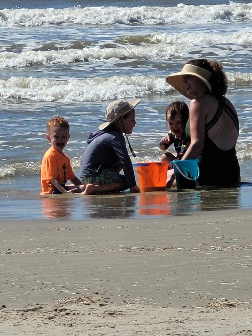 Aunt Dani was the kid wrangler this trip!