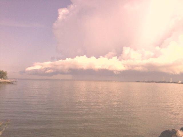Gerald Scott's album, Storm moving in on Lake Erie