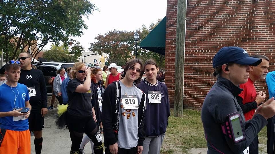 Running in Clover, SC at the Mummy Run