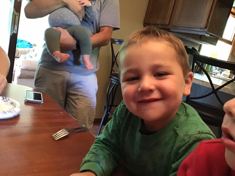 Happy 3rd birthday to my grandson, Birch! Love you❤️