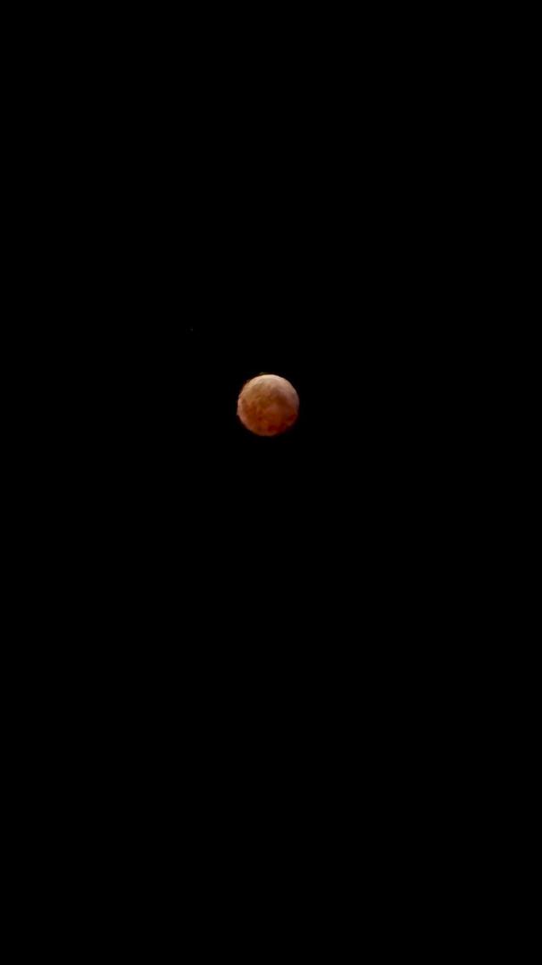 The start Pi(e) day starts with a Blood Moon