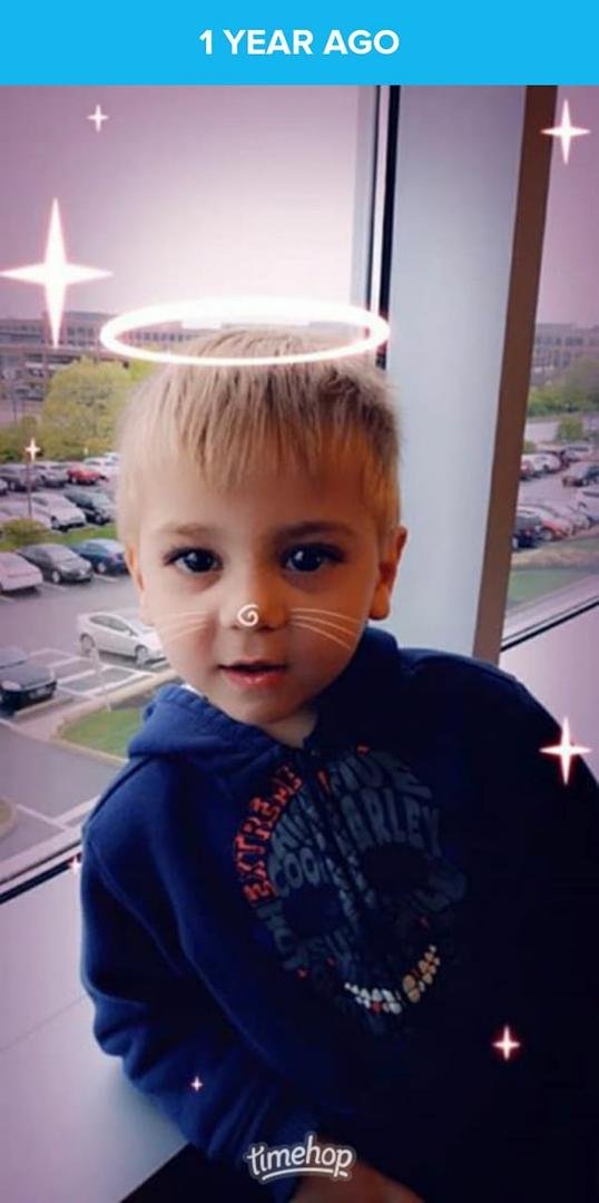 My very handsome grandson Zawyer. Grandma loves you
