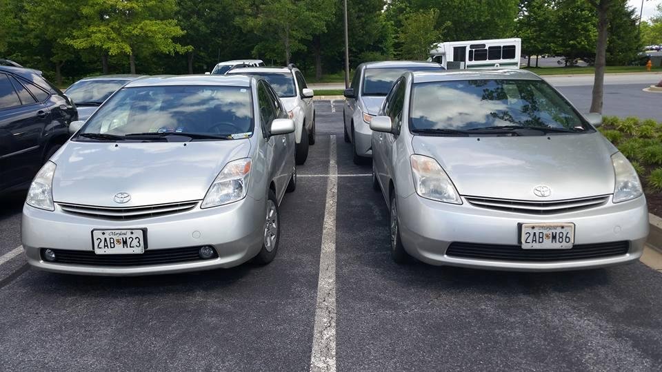 No problem finding my car in the APL parking lot -- as long as I double check the license plate.  Mine ends in 23.