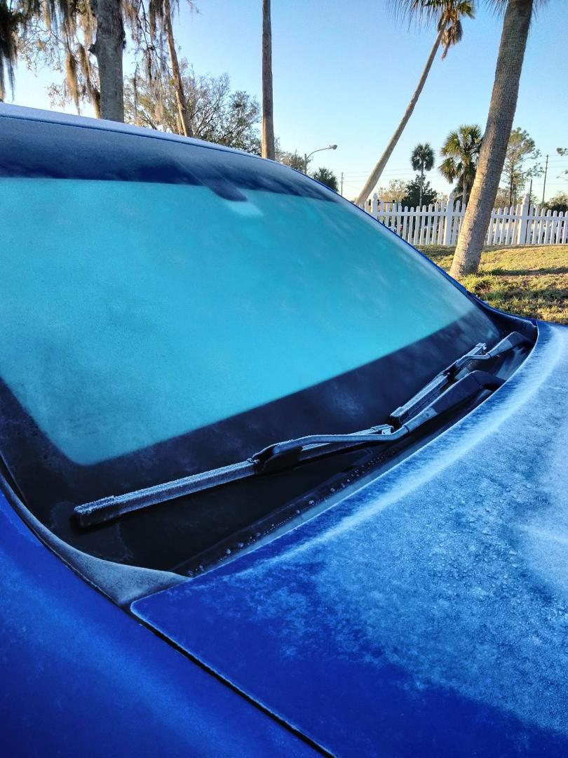A little frosty this morning. (0730) ⛄😂