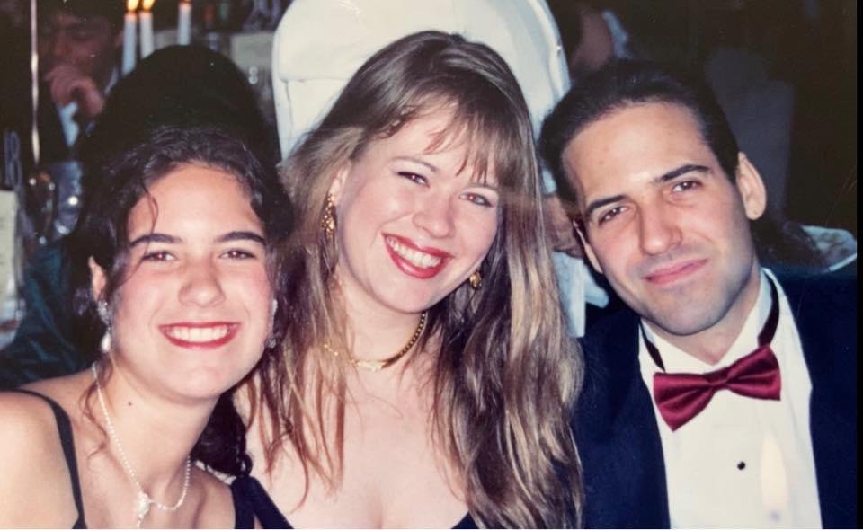 I just received this from my daughter - talk about a flashback! She was 19, Antonia, Dave’s college friend was 24,and Dave was 25. It was taken in London ,England. Funny thing is Chloe is the same age now as Tracie was