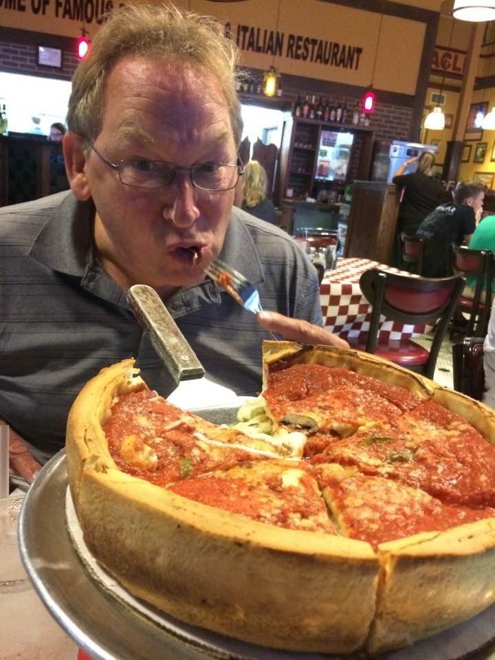 I had to go to Orlando for some Giordanos deep dish pizza!!! Now we head to Green Turtle Cay Bahamas. Dads vacation time!!!