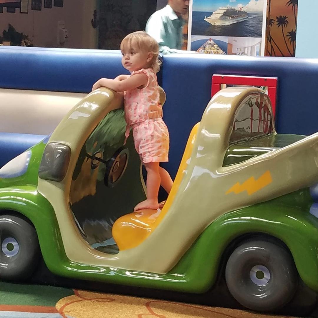 Playtime at the mall.