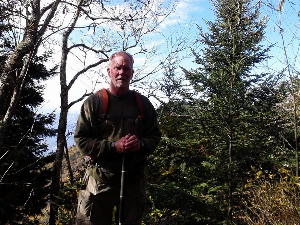 Hike into Blackrock Nov 2013.