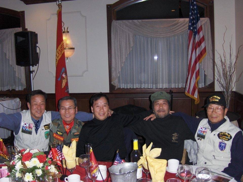 Korean-American Vietnam Veterans .... they come to our Ball every year, and we go to theirs!