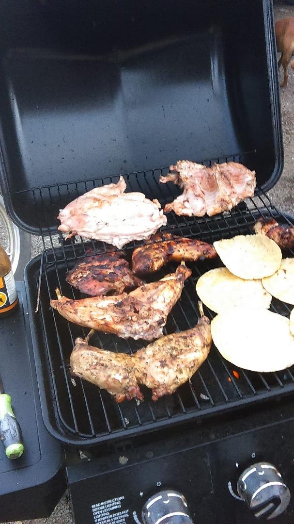 Just got home from a BBQ invite ..they had 4 rabbits on the menu..and lot of ice cold coronas