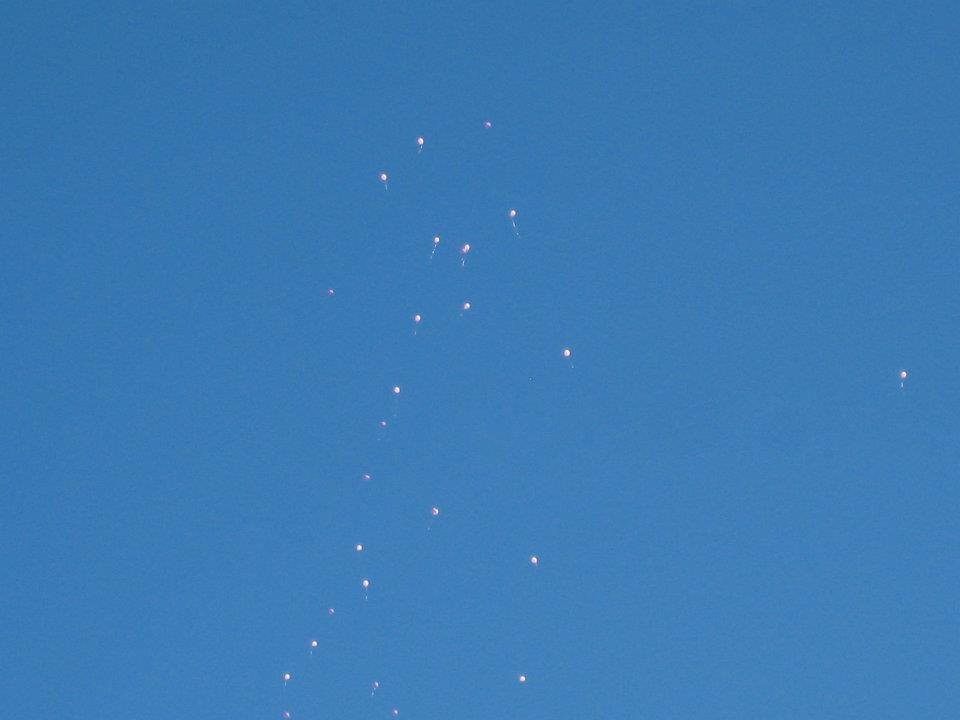Aimee Johnson's album, Belles Balloon Release 5/12/2012
