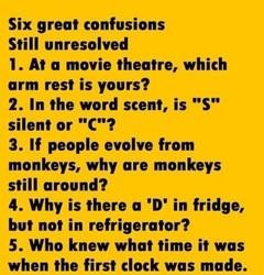 Am I the only person who hasn't figured this out yet?