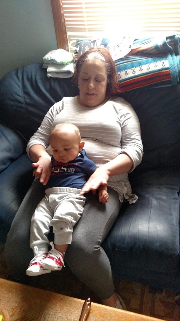My great grandson.