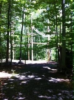 Chase was just one of the many campers enjoying the many activities at Spruce Lake this summer. Ropes course, climbing, hiking, swimming, golfing, etc.