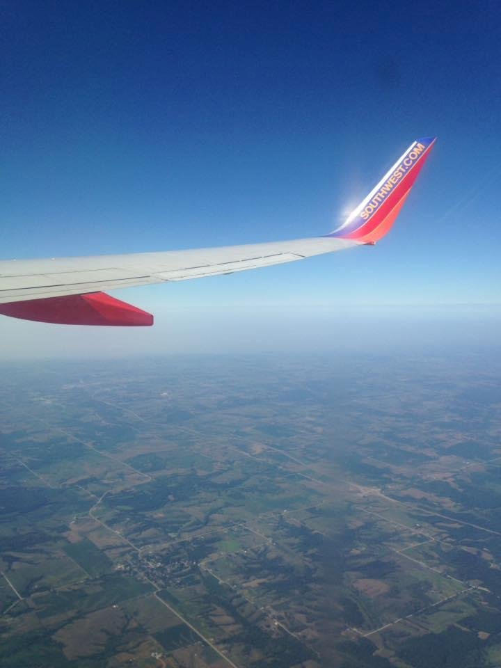 Great weather to fly to AZ will my amazing Carlie!