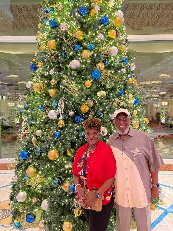 Celebrating 52 years of marriage in the Bahamas