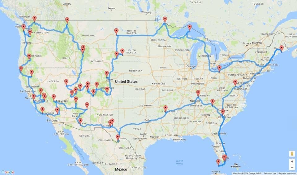 I want to do this. This is a 14K mile trip to National Parks.