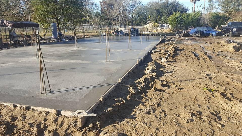 Concrete poured needs to be finished now