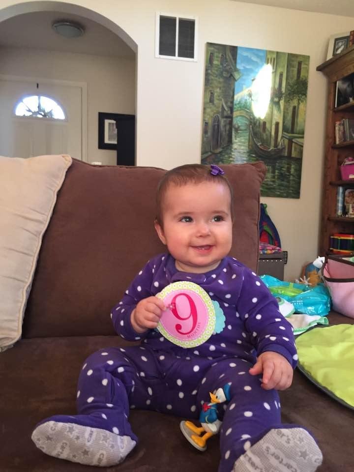 Ellie-9 months already😬