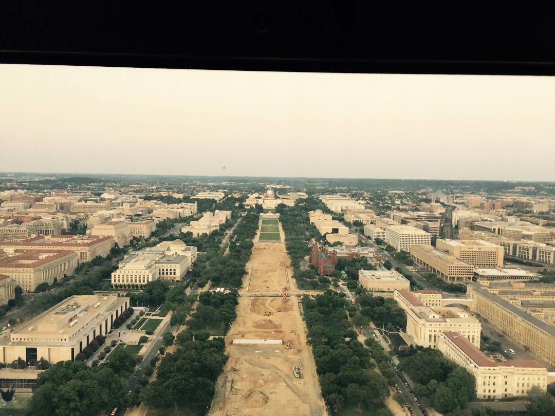 A few shots from the top of Washington monument.