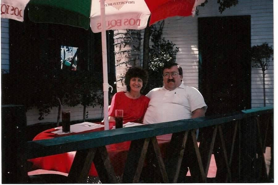 Glen and I in Mexico. Married 25 years.