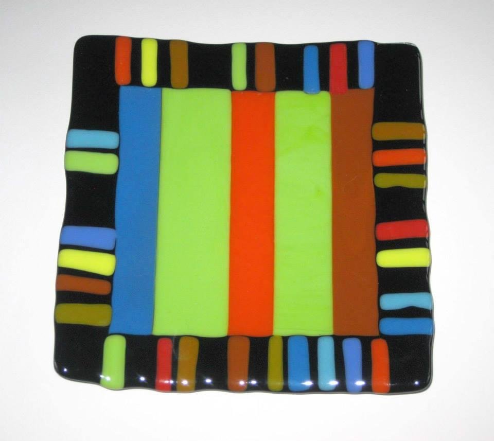 This has the feel of a quilt or a woven rug. Three more to go. It's SO ADDICTIVE!!! No sewing, no quilting, no sewing beads on!!! Easy to make a master piece in your first class!