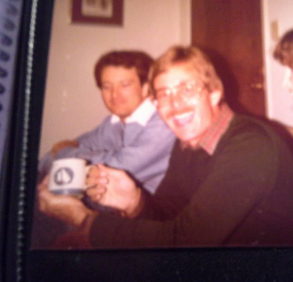 It's your birthday, Andy Day and I am not able to call you and make fun of you for being older than me and dirt! I miss your spark here on earth but I see it in the sky at night. This birthday pic was taken many moons ago