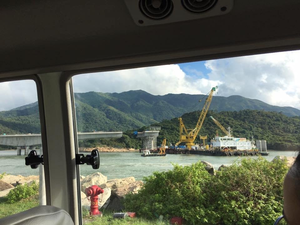 Hmmm . The Hong Kong–Zhuhai–Macau Bridge. Over 31 miles from Hong Hong to Macau. Connecting Eastern China to economic zones of Hong Kong and trade. https://en.m.wikipedia.org/wiki/Hong_Kong%E2%80%93Zhuhai%E2%80%93Macau_Brid