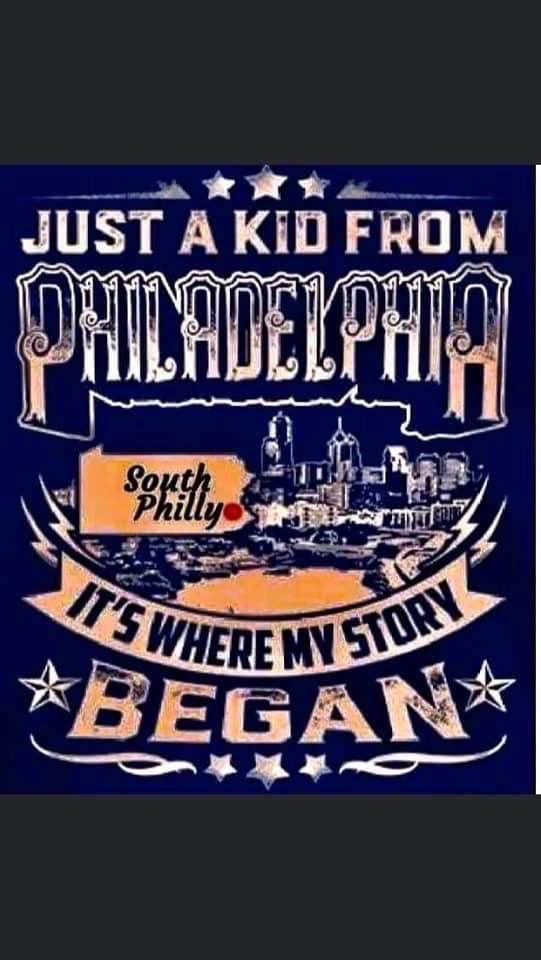 Sooo proud to have been born and raised in South Philly. I couldn’t of chosen a better place.