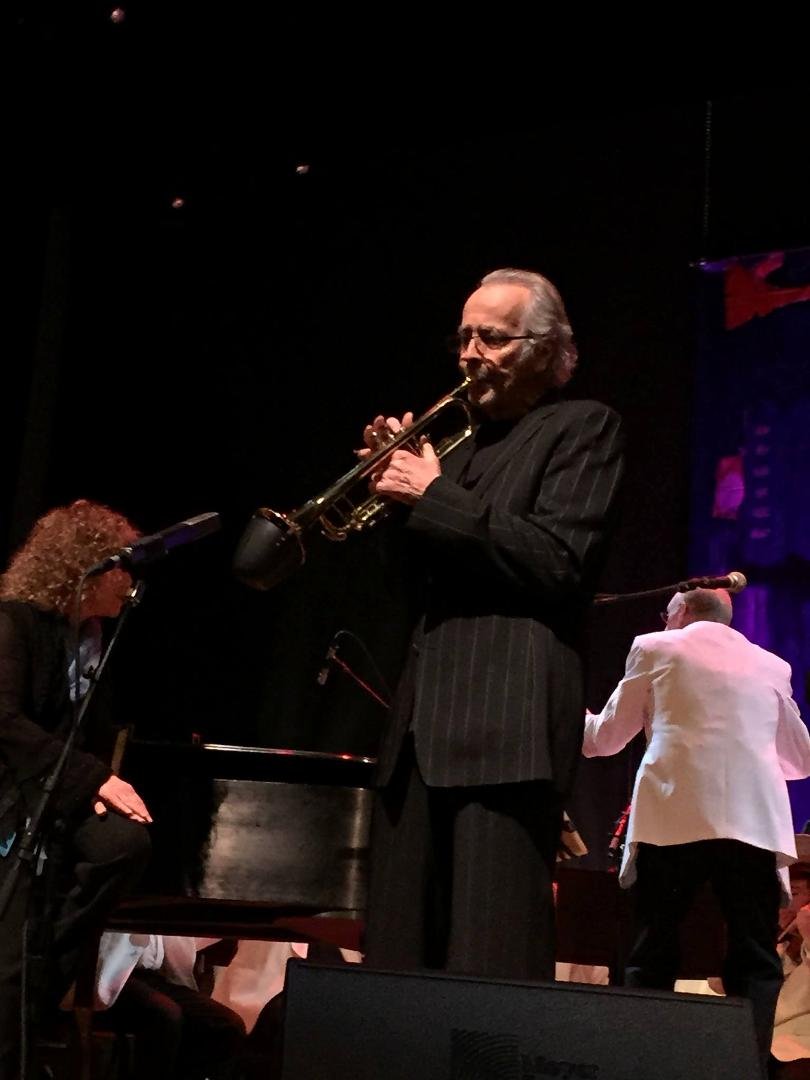 Herb Alpert still has it at 80! What a great concert at The Fox with the Spokane symphony! Thanks Tom, Paul and Robin Edwards for a fun birthday surprise!!