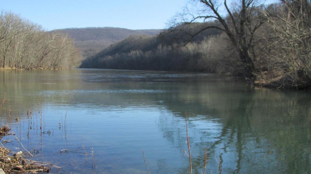 Behind Prettyboy Dam in Baltimore County