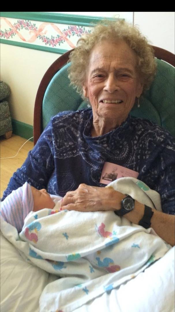 Zoe Rose meet grandma!!nothing else to say.....