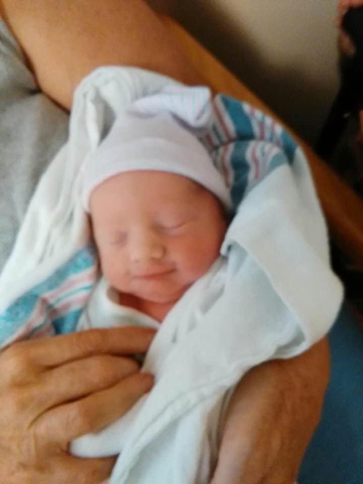 My new grandson, Jase! 6lbs 3oz. 19 inches