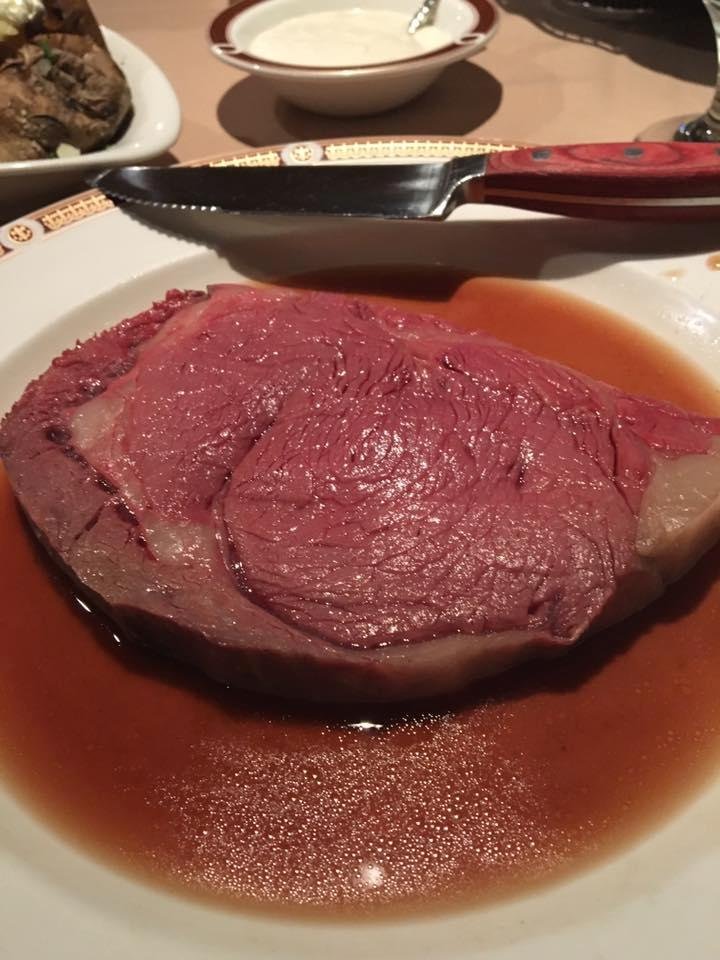 Prime Rib cooked to perfection
