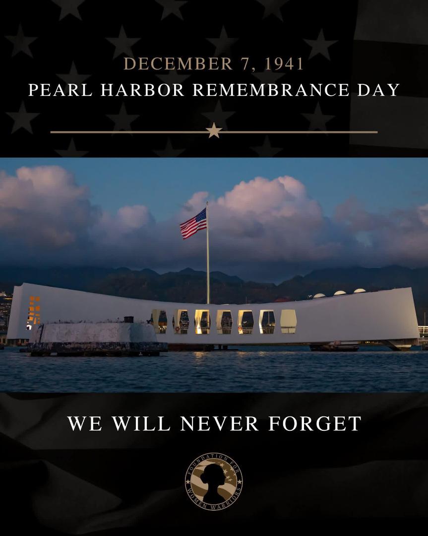 Let Us Never Forget,
84 years ago today, just before 8:00 a.m., hundreds of Japanese fighter planes descended on the U.S. Naval base near Honolulu, Hawaii.
In the aftermath of the attack, nearly 20 American naval vessels
