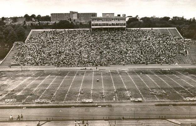 This is a protest I attended after four were killed at kent state in 1970. Four dead in ohio