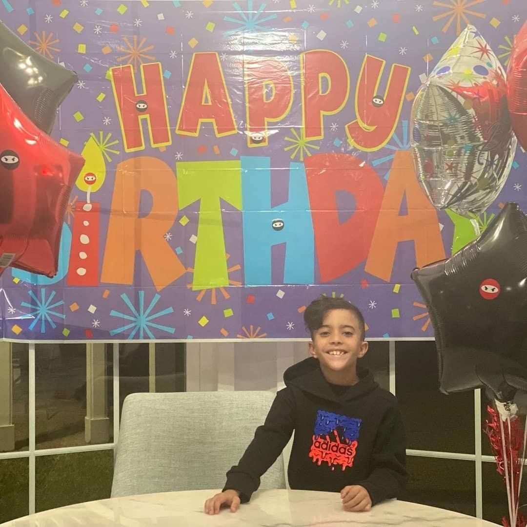 I want to take the time and wish my nephew Isaiah a happy 9th birthday may God keep blessing him with many more Isaiah tio loves u