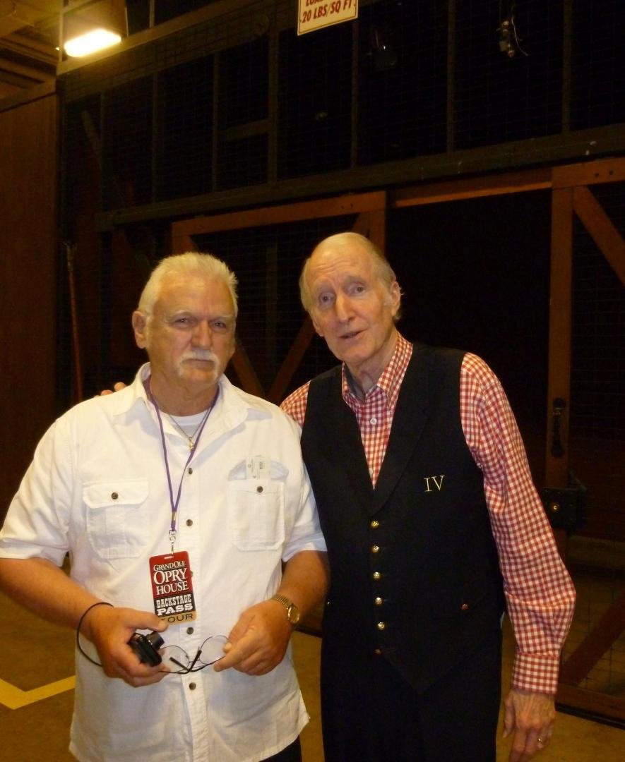 Backstage at Grand old Opry.