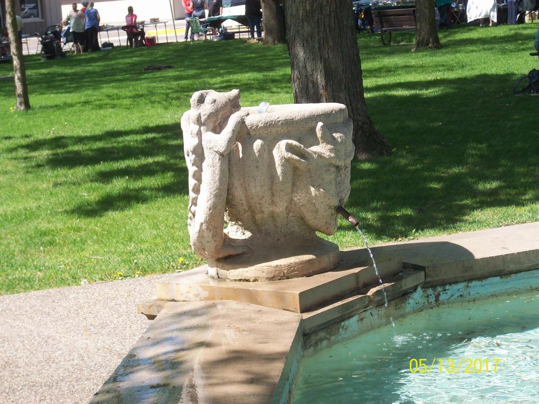 Fountain in Central Park, my home town.