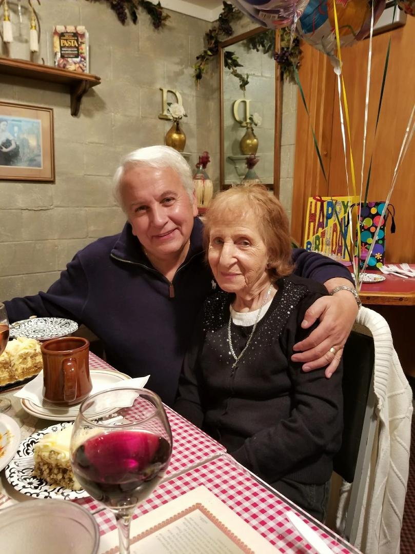 Vivianne Couch Giusto and I had a great time celebrating my aunt Phyllis's 83rd birthday with the family ...This beautiful lady is still a force... and a joy to spend time with.