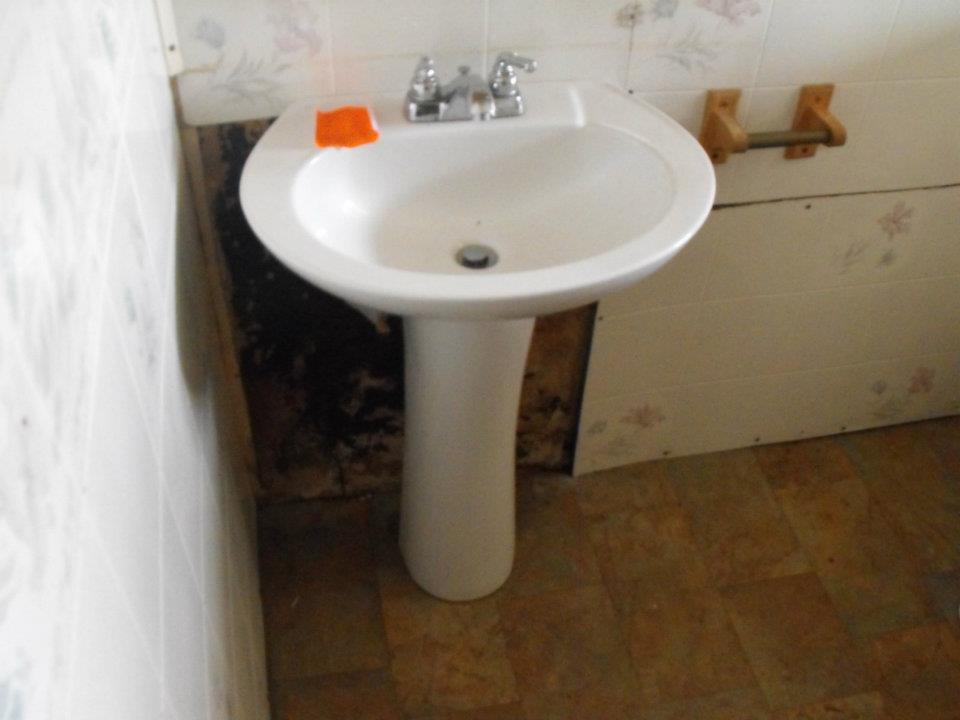previous bathroom